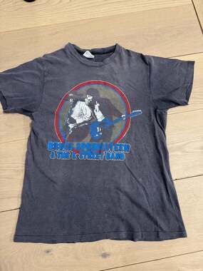 Vintage 1980 Bruce Springsteen The E Street Band World Tour T-Shirt Single Stit